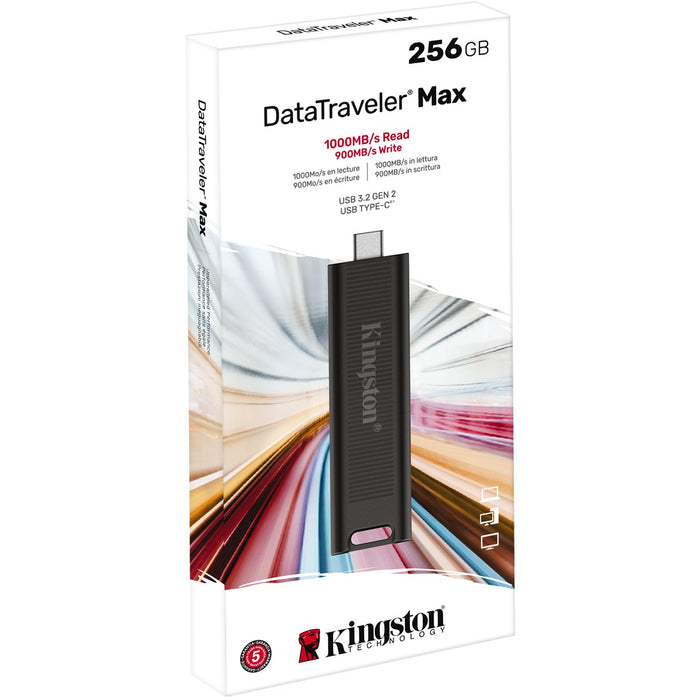 STICK 256GB USB-C 3.2 Kingston DataTraveler Max Black