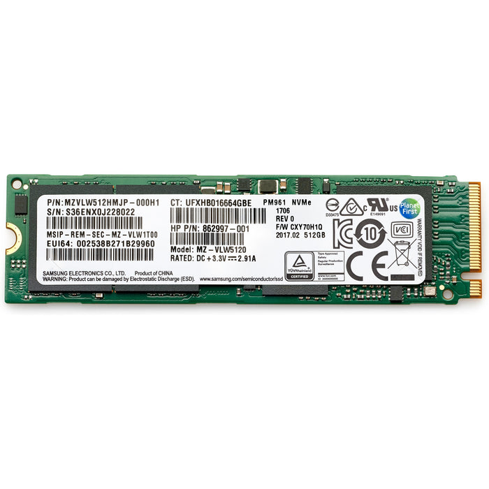 M.2 HP 1TB PCIe NVME TLC SSD