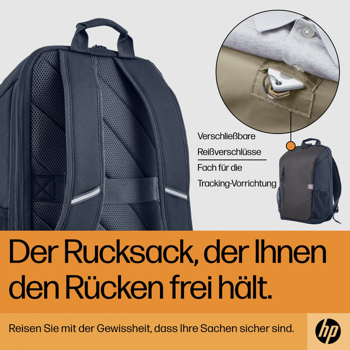 HP Travel 18 Liter 15.6inch Iron Grey Laptop Backpack