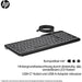 HP 405 Multi-Device Backlit Wired Keyboard SmartBuy