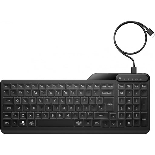 HP 405 Multi-Device Backlit Wired Keyboard SmartBuy