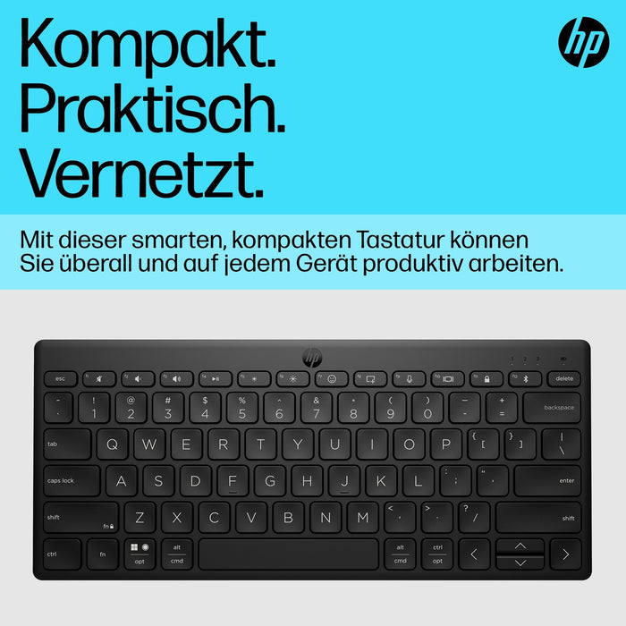 HP 355 Compact Multi-Device Keyboard (DE)