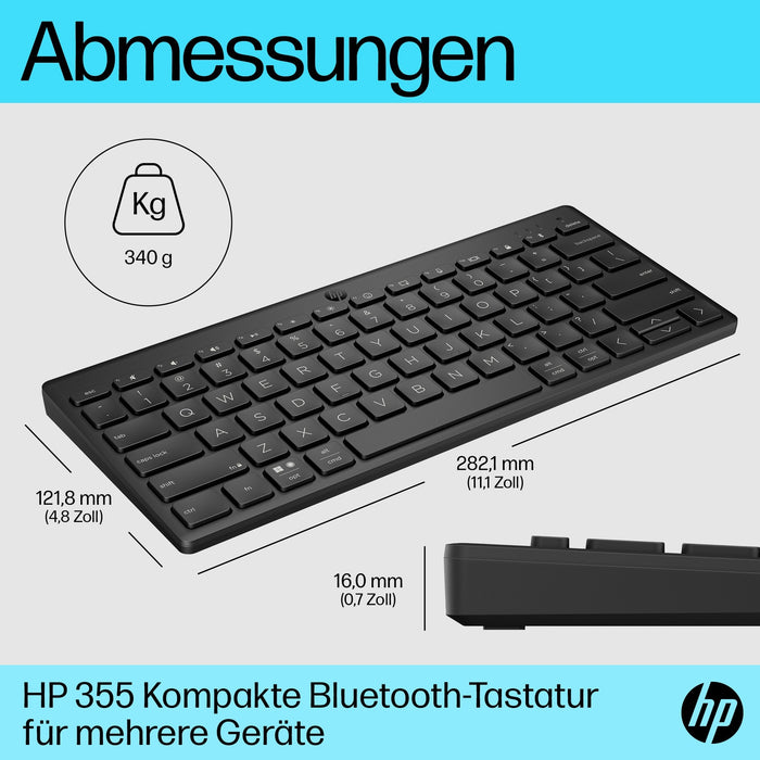 HP 355 Compact Multi-Device Keyboard (DE)