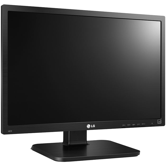 61cm/24" (1920x1200) LG 24BK55WY-B AH-IPS 5ms USB DisplayPort Pivot VGA DVI Speaker Black