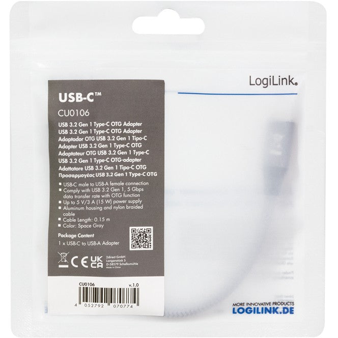 LogiLink USB-C > USB 3.2 (ST-BU) 0