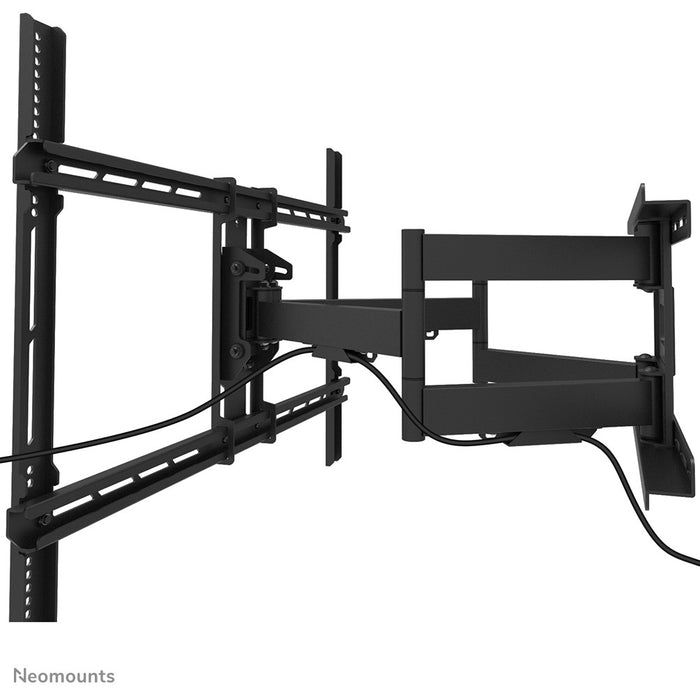 Select Schwerlast-TV-Wandhalterung voll beweglich 55-110'' 125KG Black Neomounts