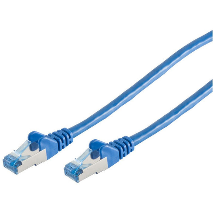 Patchkabel CAT6a RJ45 S/FTP PiMF 1m Blau