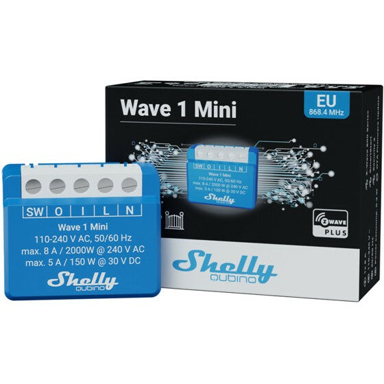 Shelly Relais "Wave 1 Mini" Z-Wave