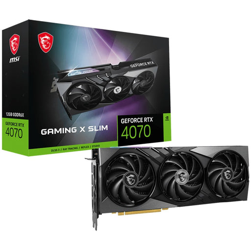 RTX 4070 12GB MSI Gaming X Slim GDDR6X 3Fan