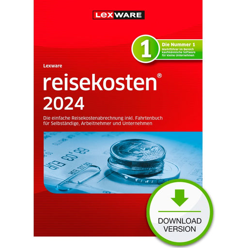 Software - Lexware Reisekosten 2024 - 1 Devise, ABO - ESD -DownloadESD