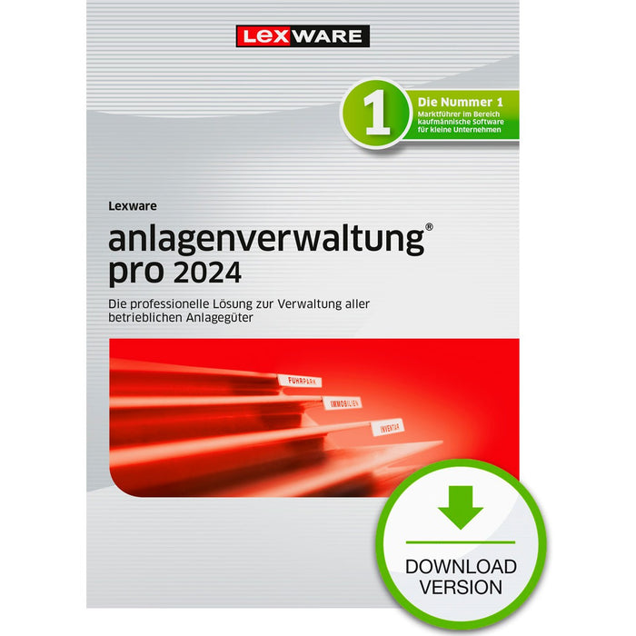 Lexware Anlagenverwaltung Pro 2024 - 1 Devise