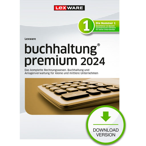 Lexware Buchhaltung Premium 2024 - 1 Devise