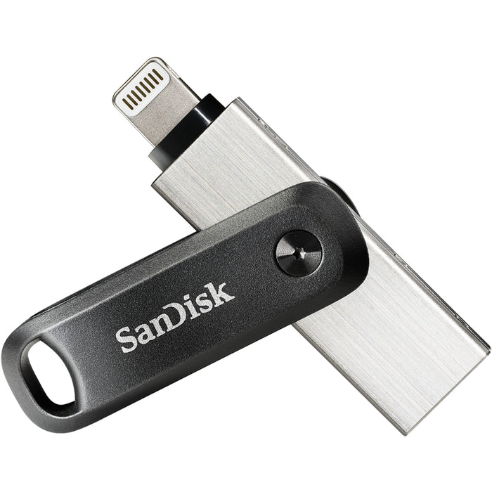 STICK 128GB USB 3.1 SanDisk iXpand Go Apple Lightning black/silver