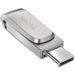 STICK 128GB USB 3.1 SanDisk Ultra Dual Drive Luxe Type-C silver