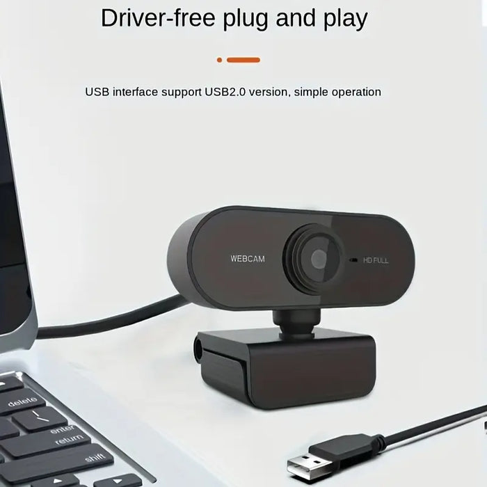 PC-Link 1080p HD Webcam with Microphone