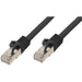 Patchkabel CAT7 RJ45 S/FTP PiMF 10m Schwarz