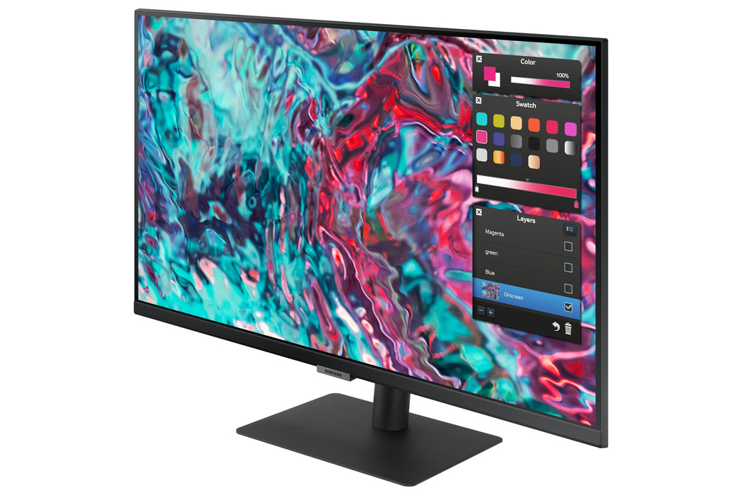 Samsung S80TB LED display 68.6 cm (27") 3840 x 2160 pixels 4K Ultra HD Black