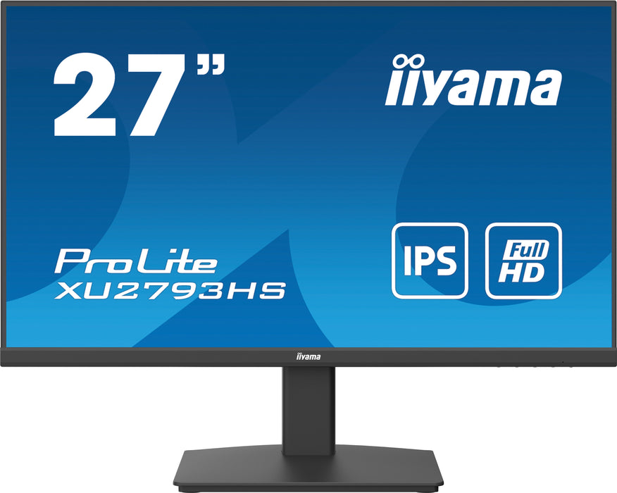 iiyama ProLite XU2793HS-B6 computer monitor 68.6 cm (27") 1920 x 1080 pixels Full HD LED Black