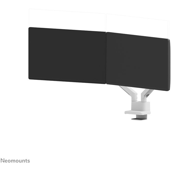 Neomounts DS70-250WH2 Tischhalterung für 2 Monitore bis 81cm 32" 9KG Weiß