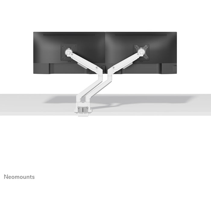 Neomounts DS70-250WH2 Tischhalterung für 2 Monitore bis 81cm 32" 9KG Weiß