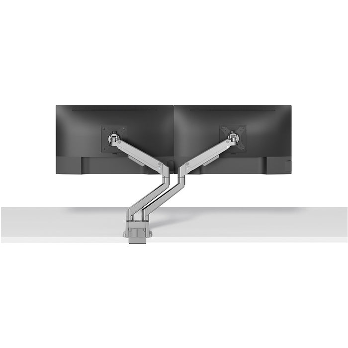 Neomounts DS70-250SL2 Tischhalterung für 2 Monitore bis 81cm 32" 9KG Silber