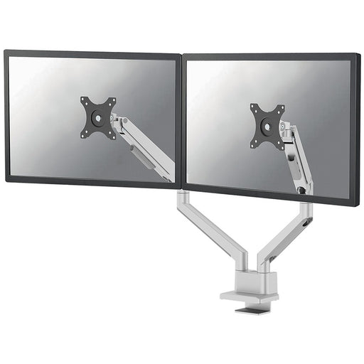 Neomounts DS70-250SL2 Tischhalterung für 2 Monitore bis 81cm 32" 9KG Silber