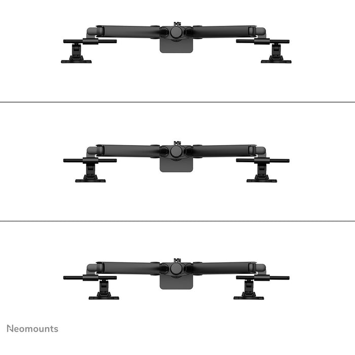 Neomounts DS65S-950BL2 Tischhalterung für 2 Monitore bis 86cm 34" 11KG Schwarz