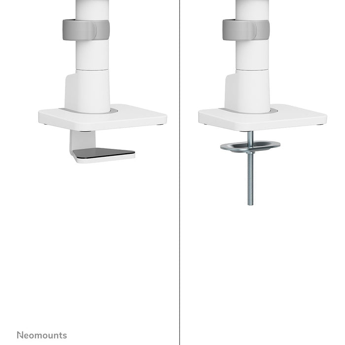 Neomounts DS65S-950WH2 Tischhalterung für 2 Monitore bis 86cm 34" 11KG Weiß