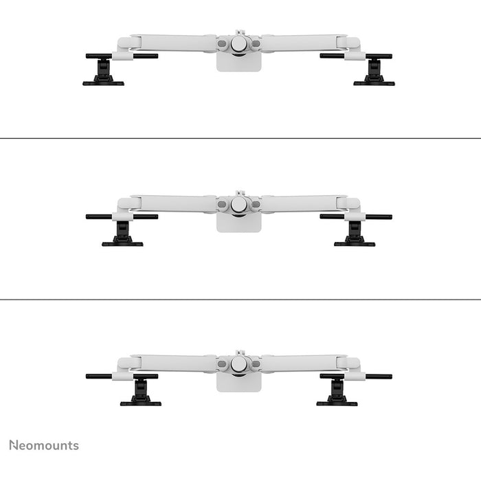 Neomounts DS65S-950WH2 Tischhalterung für 2 Monitore bis 86cm 34" 11KG Weiß