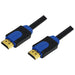 LogiLink HDMI (ST-ST) 5m Anschlusskabel 4K Schwarz/Blau