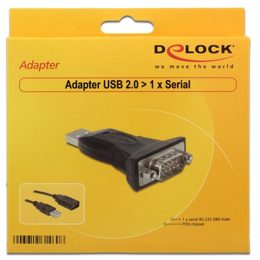 DeLock USB 2.0 > Seriell (ST-ST) 0