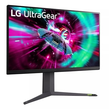 LG 32GR93U-B computer monitor 80 cm (31.5") 3840 x 2160 pixels 4K Ultra HD LCD Black, Grey, Purple