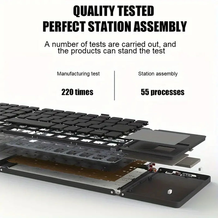 PC-Link Wireless Three Fold Keyboard For PC Or Office