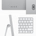 Apple 24-inch iMac with Retina 4.5K display: Apple M3 chip with 8-core CPU and 10-core GPU (8GB/256GB SSD) - Silver