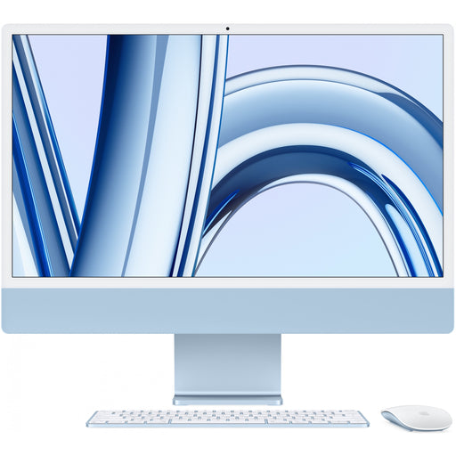 Apple 24-inch iMac with Retina 4.5K display: Apple M3 chip with 8-core CPU and 10-core GPU (8GB/512GB SSD) - Blue