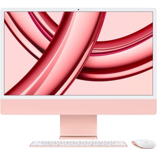 Apple 24-inch iMac with Retina 4.5K display: Apple M3 chip with 8-core CPU and 10-core GPU (8GB/256GB SSD) - Pink