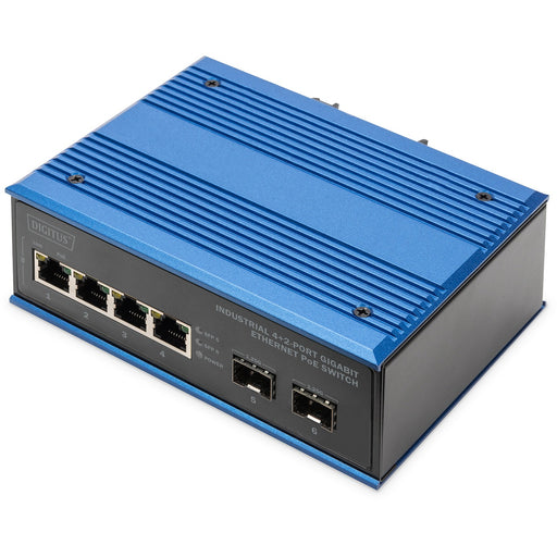 Digitus 4+2P Industrial Gigabit Ethernet PoE Switch