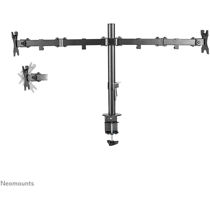 Tischhalterung für zwei Flachbildschirme bis 32" 8KG FPMA-D550DBLACK Neomounts