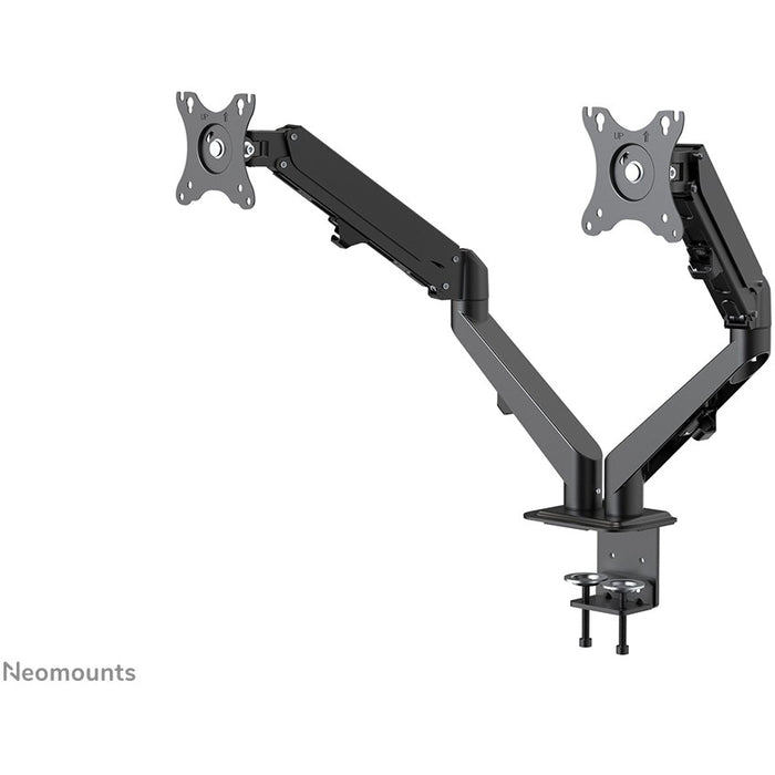 Full-Motion-Tischhalterung für 2 17-27" Bildschirme 7KG DS70-700BL2 Neomounts