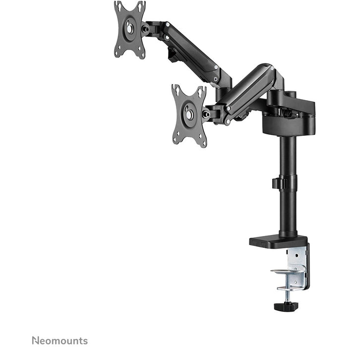 Full-Motion-Tischhalterung für 2 17-27" Bildschirme 7KG DS70-750BL2 Neomounts