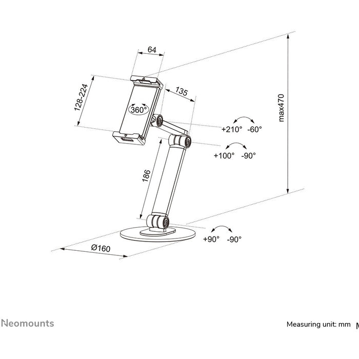 Universal Tablet-Ständer für 4