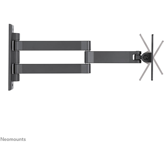 Wandhalterung mit drei Drehpunkten für Flachbildschirme bis 27" (69 cm) 12KG FPMA-W830BLACK Neomounts