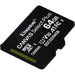 CARD 64GB Kingston Canvas Select Plus microSDXC 100MB/s +Adapter