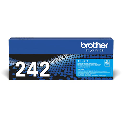 Brother Toner TN-242C Cyan bis zu 1.400 Seiten nach ISO/IEC 19798