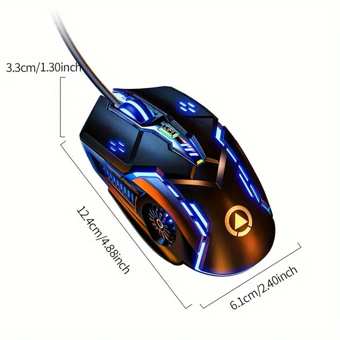 PC-Link G5 Mechanical Gaming Racer Mouse Wired