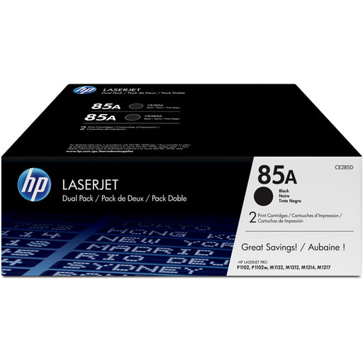 HP Toner 85A CE285AD Schwarz Doppelpack