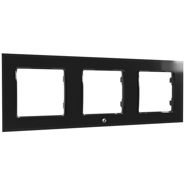 Shelly Accessories "Wall Frame 3" Wandtaster Rahmen 3-fach Schwarz