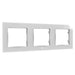 Shelly Accessories "Wall Frame 3" Wandtaster Rahmen 3-fach Weiß