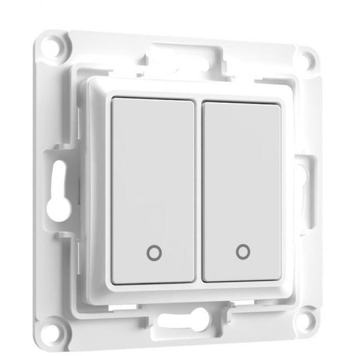 Shelly Accessories "Wall Switch 2" Wandtaster 2-fach Weiß