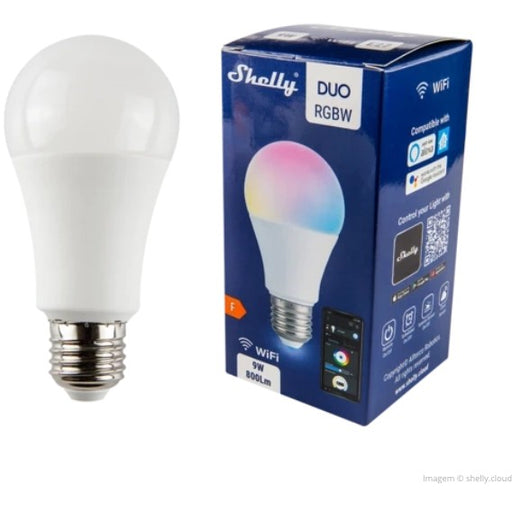 Shelly Plug & Play Beleuchtung "Duo RGBW E27" WLAN LED Lampe